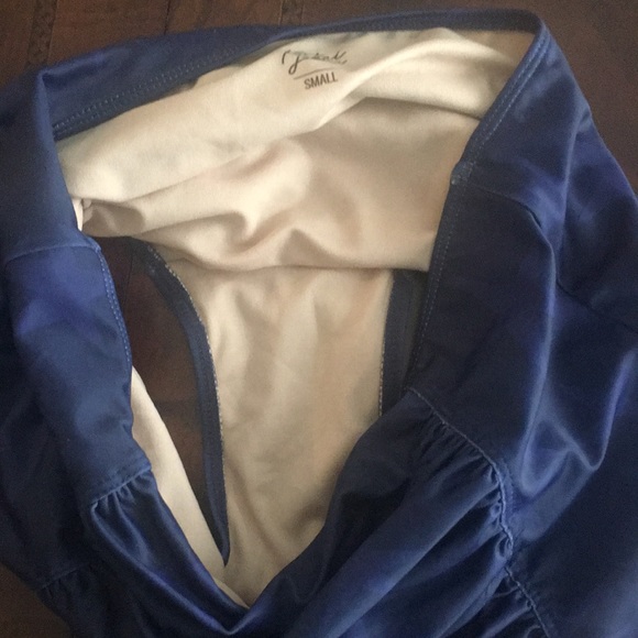 small blue stars ruched front - Picture 2 of 3